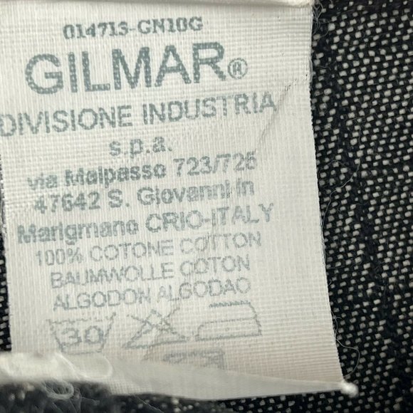 IceBerg History Vintage Plaid Hammer Loop Baggy Jeans Made in Italy Rare 34x32 - Picture 11 of 11